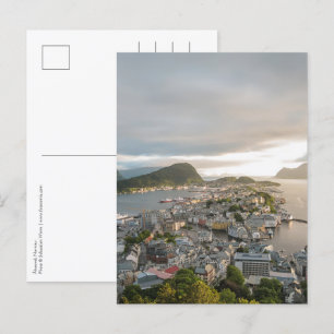 Carte Postale Alesund Norvège