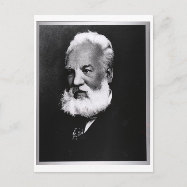 Carte Postale Alexander Graham Bell (Devant)
