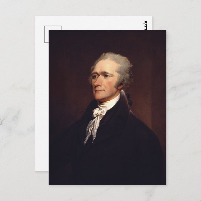 Carte Postale Alexander Hamilton (Devant / Derrière)