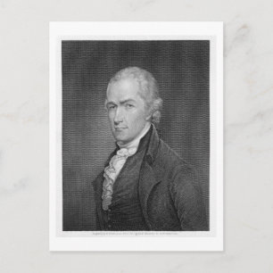 Carte Postale Alexander Hamilton (1757-1804) - gravé par John Fr