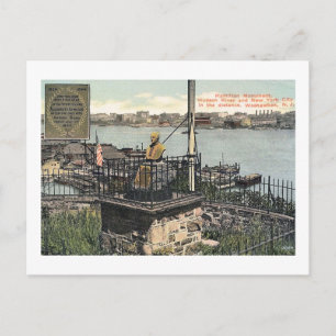 Carte Postale Alexander Hamilton Monument, Weehawken, NJ Vintage