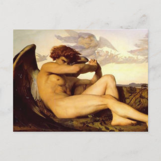 Carte Postale Alexandre Cabanel - Ange Déchu
