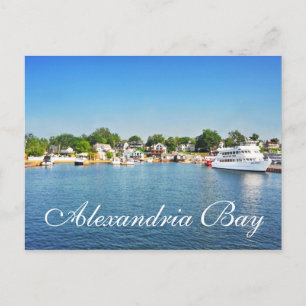 Carte Postale Alexandria Bay, New York, États-Unis