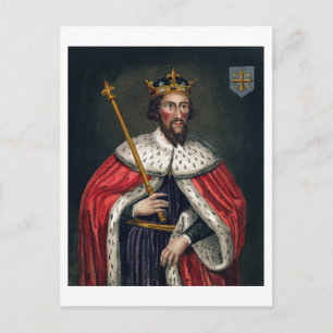 Carte Postale Alfred le Grand (849-99), après une peinture dans 