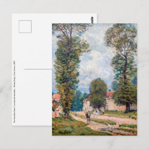 Carte Postale Alfred Sisley - Le chemin Versailles