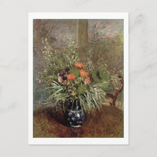 Carte Postale Alfred Sisley | Still Life of Wild Flower (Devant)