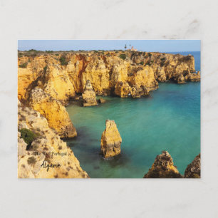 Carte Postale Algarve accidenté, Portugal