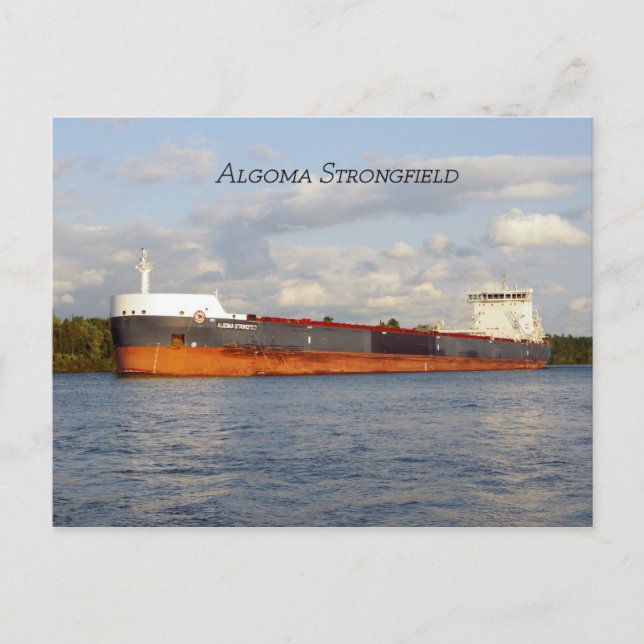 Carte postale Algoma Strongfield (Devant)