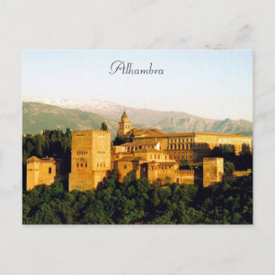 Carte Postale alhambra
