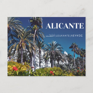 Carte postale Alicante