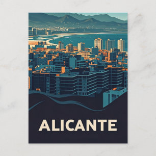 Carte Postale Alicante Espagne