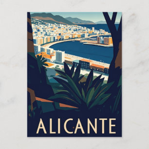 Carte Postale Alicante Espagne