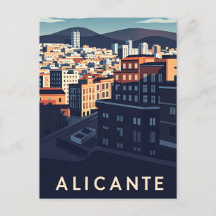 Carte Postale Alicante Espagne