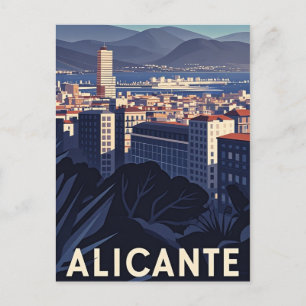 Carte Postale Alicante Espagne