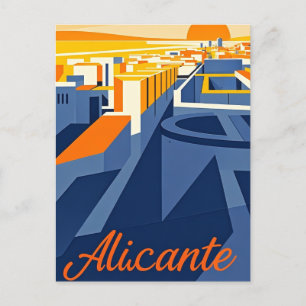 Carte Postale Alicante Espagne