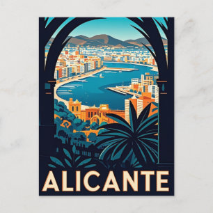 Carte Postale Alicante Espagne