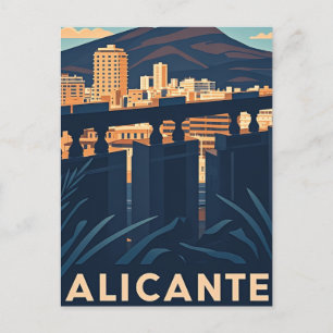 Carte Postale Alicante Espagne