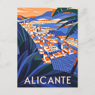 Carte Postale Alicante Espagne
