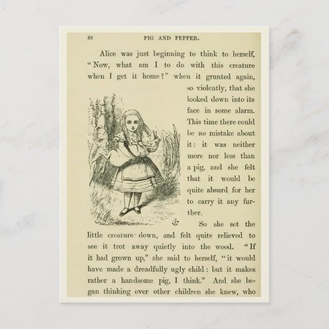 Carte Postale Alice (Devant)