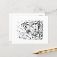 Carte postale Alice au pays des merveilles