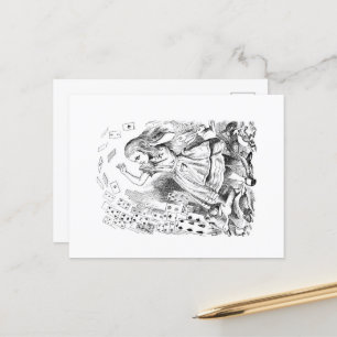 Carte postale Alice au pays des merveilles