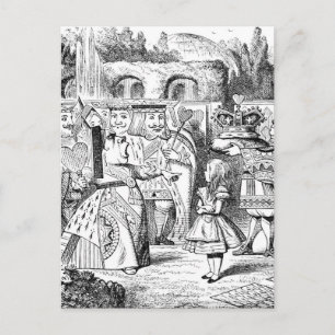 Carte Postale Alice au pays des merveilles