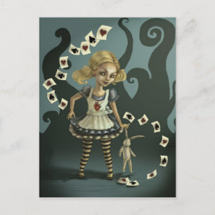 Carte Postale Alice au pays des merveilles