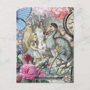 Carte Postale Alice au pays des merveilles Dodo Classic
