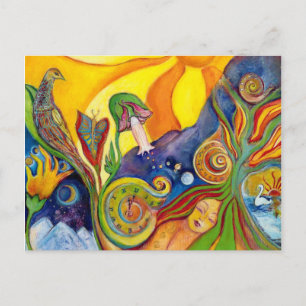 Carte Postale Alice Au Pays Des Merveilles Imaginaire Fairy Suns