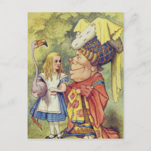 Carte Postale Alice avec la duchesse