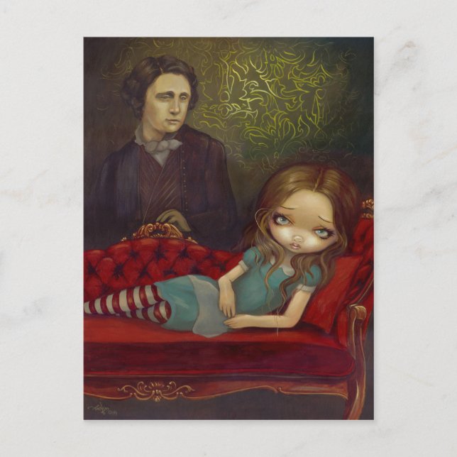 Carte postale "Alice et Lewis" (Devant)