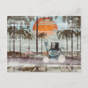 Carte Postale Alice Goes to California - digital art