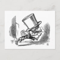 Carte postale Alice In Wonderland de Tenniel