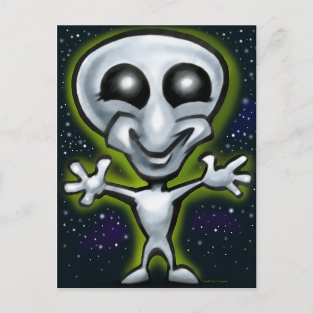 Carte Postale Alien (Devant)