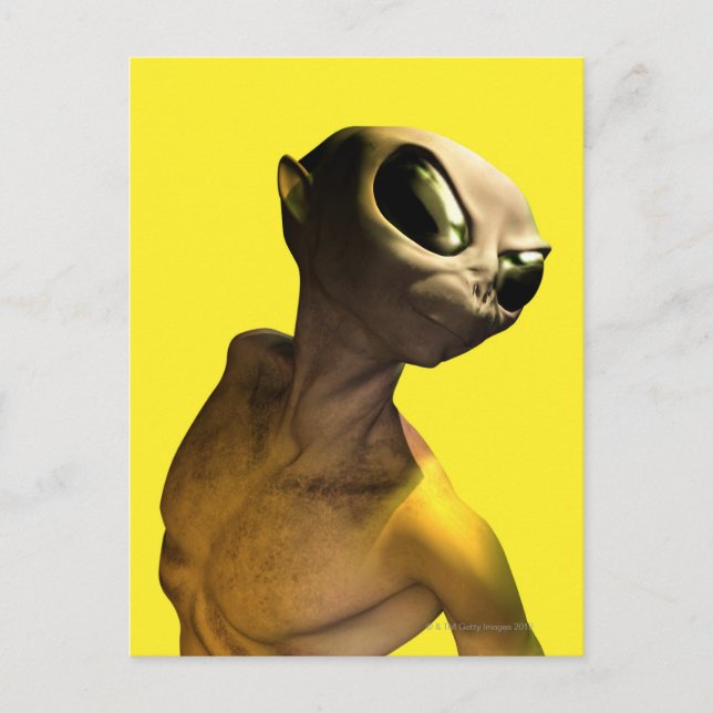 Carte Postale Alien (Devant)