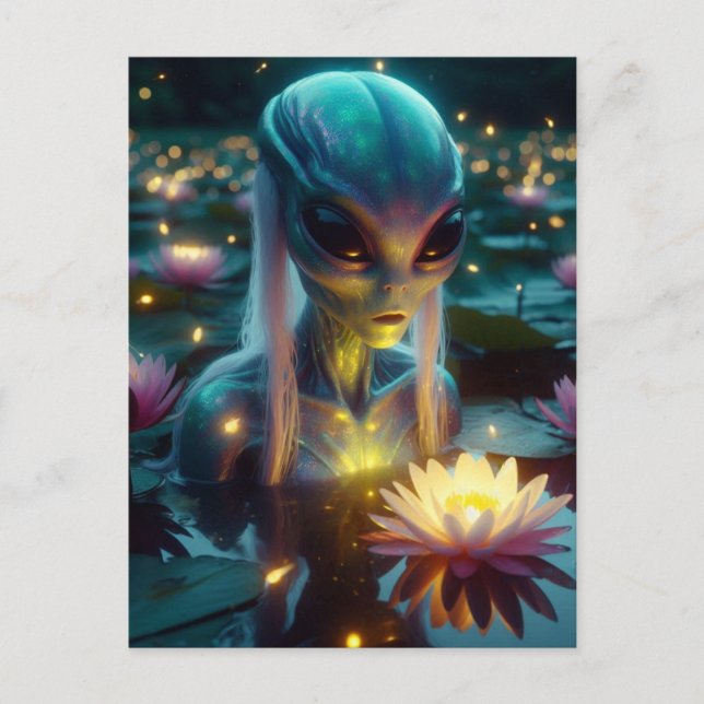 Carte Postale Alien Ophelia (Devant)