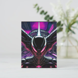 Carte Postale Alien Raven 11