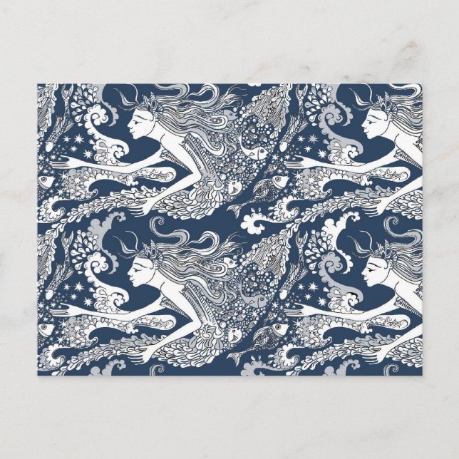 Carte Postale Alimentation du poisson (Devant)