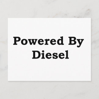 Carte Postale Alimenté Par Diesel