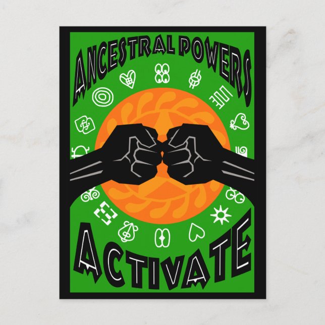 CARTE POSTALE ALKEBULAN - ACTIVATION DES PUISSANCES ANCESTRALES (Devant)
