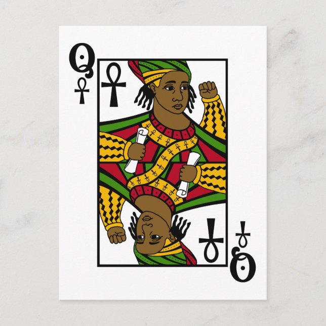 CARTE POSTALE ALKEBULAN - LA REINE NOIRE (Devant)
