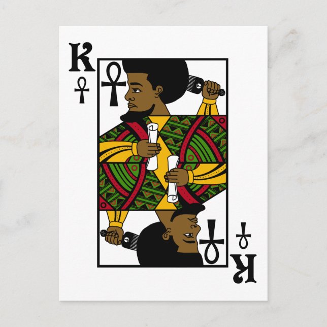 CARTE POSTALE ALKEBULAN - LE ROI NOIR (Devant)