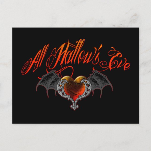 Carte Postale All Hallow's Eve (Devant)