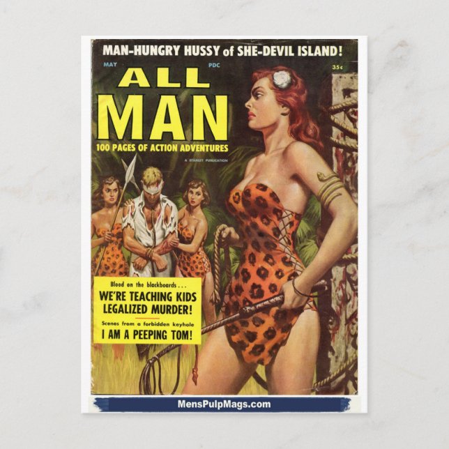 Carte Postale All Man, mai 1959 (Devant)