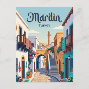 Carte Postale Allée de Mardin Turquie