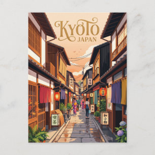 Carte Postale Allée Pontocho Japon