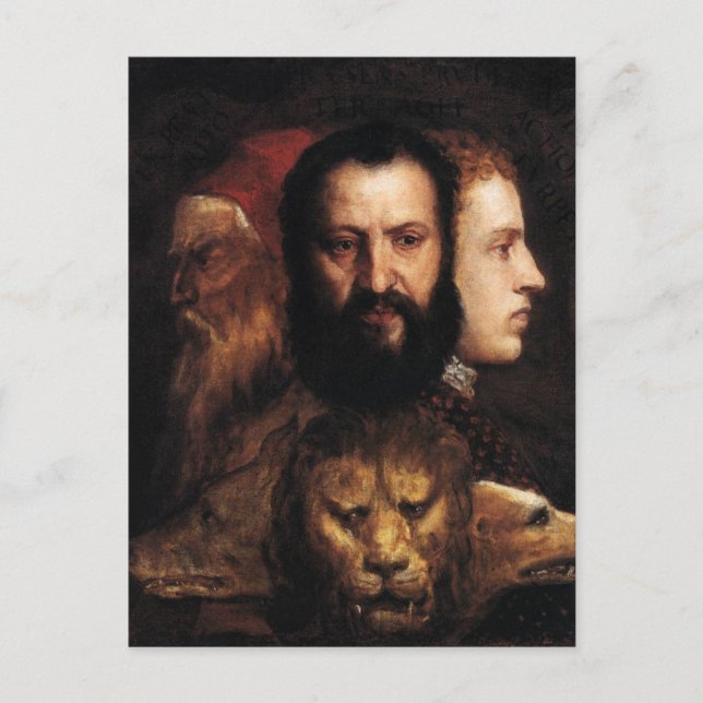 Carte Postale Allégation de prudence (Devant)