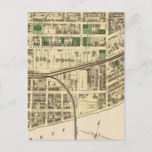 Carte Postale Allegheny, section 4