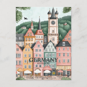 Carte Postale Allemagne Heidelberg Travel