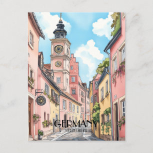 Carte Postale Allemagne Heidelberg Travel